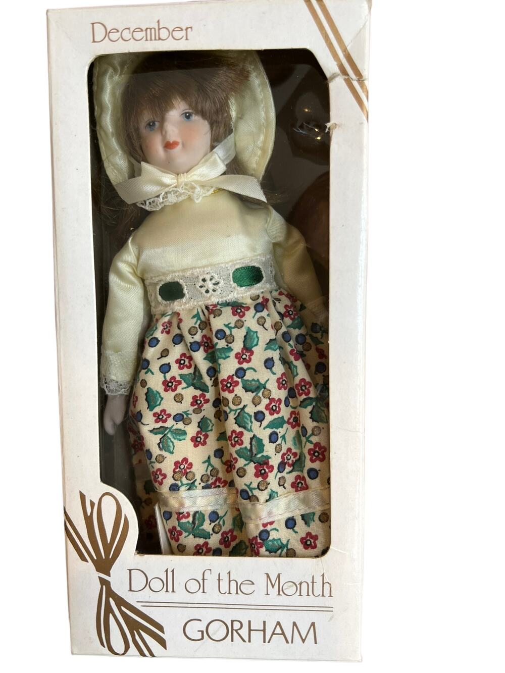 Vintage Gorham Doll of the Month December 1983